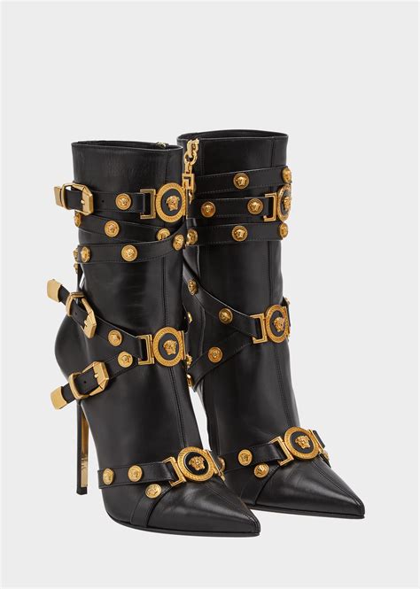 versace booties on sale|versace high heel boots.